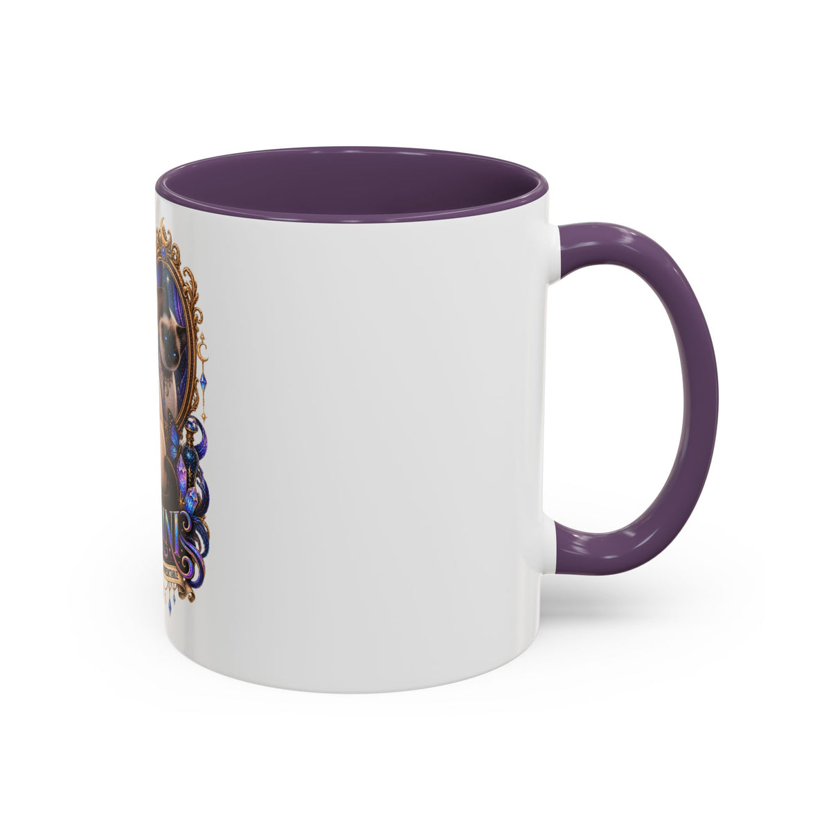 Gemini Zodiac Cat Coffee Mug — Siamese Astrology 11/15oz Accent Mug