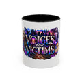 Voices for Victims Accent Coffee Mug – Advocacy & Support Ceramic Mug (11/15oz)