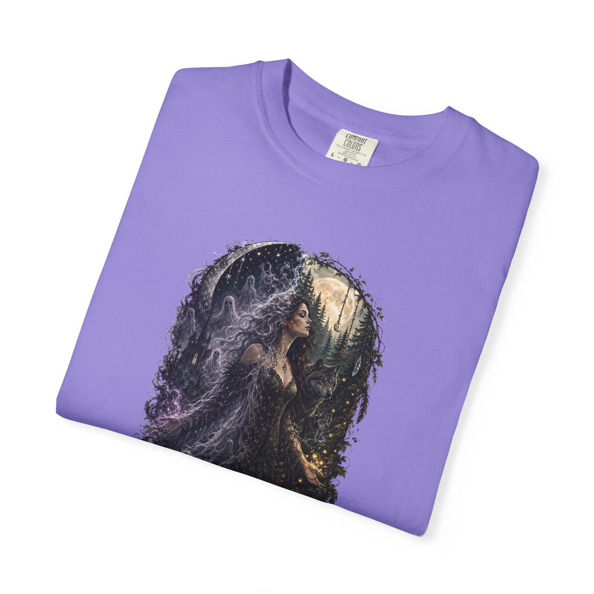 Fantasy Forest T-Shirt — "Between Worlds" Witchy Art Tee
