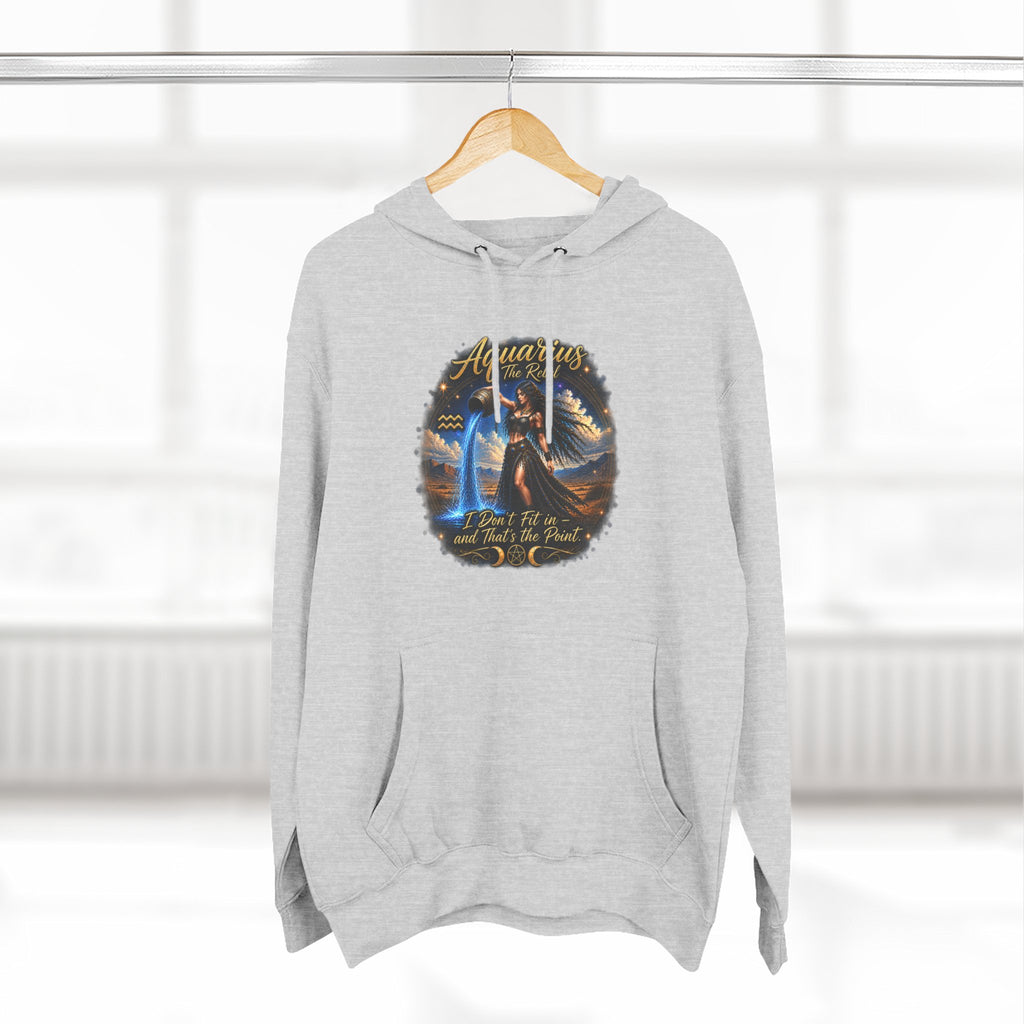 Aquarius Rebel Zodiac Hoodie