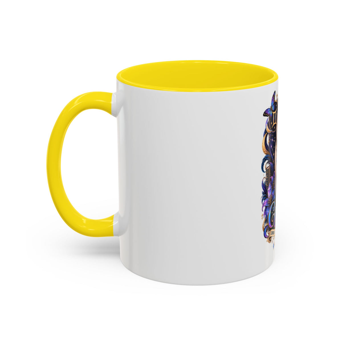 Gemini Zodiac Cat Coffee Mug — Siamese Astrology 11/15oz Accent Mug