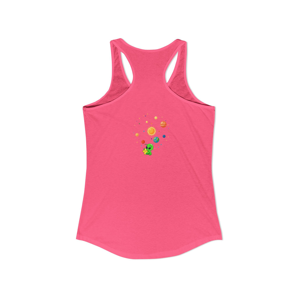 Stay Weird Alien Graphic Tank