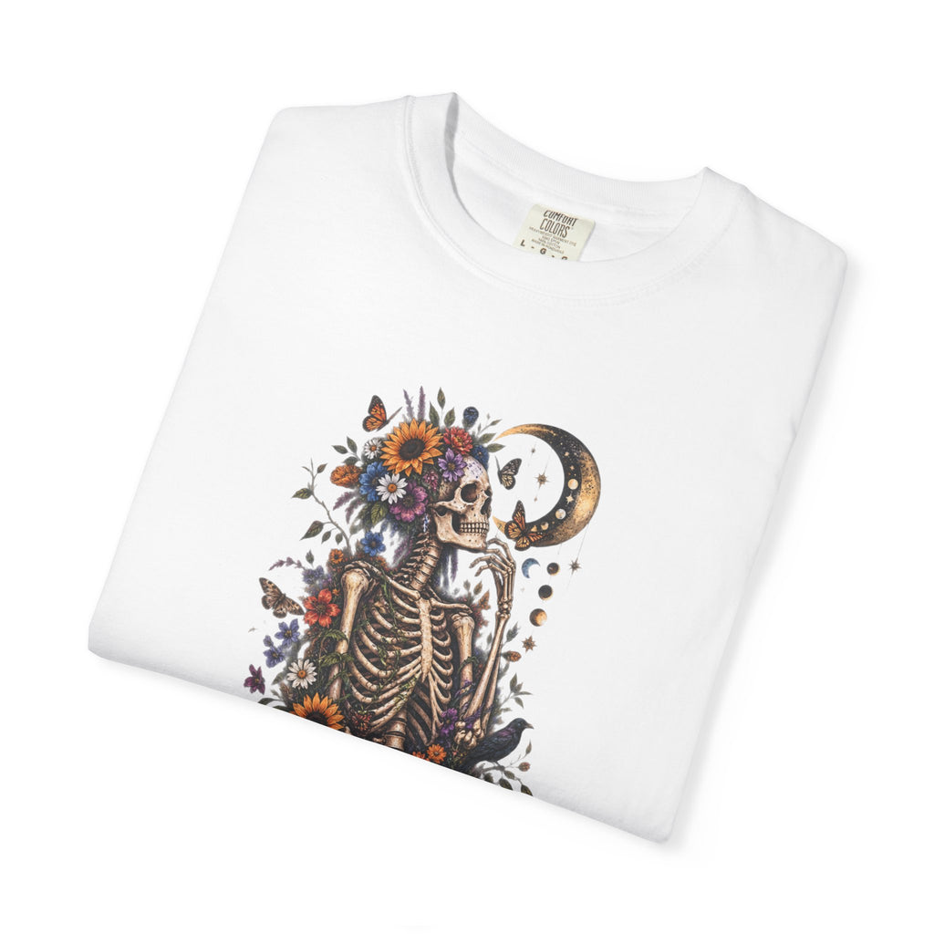 Floral Skeleton T-Shirt — Gothic Floral