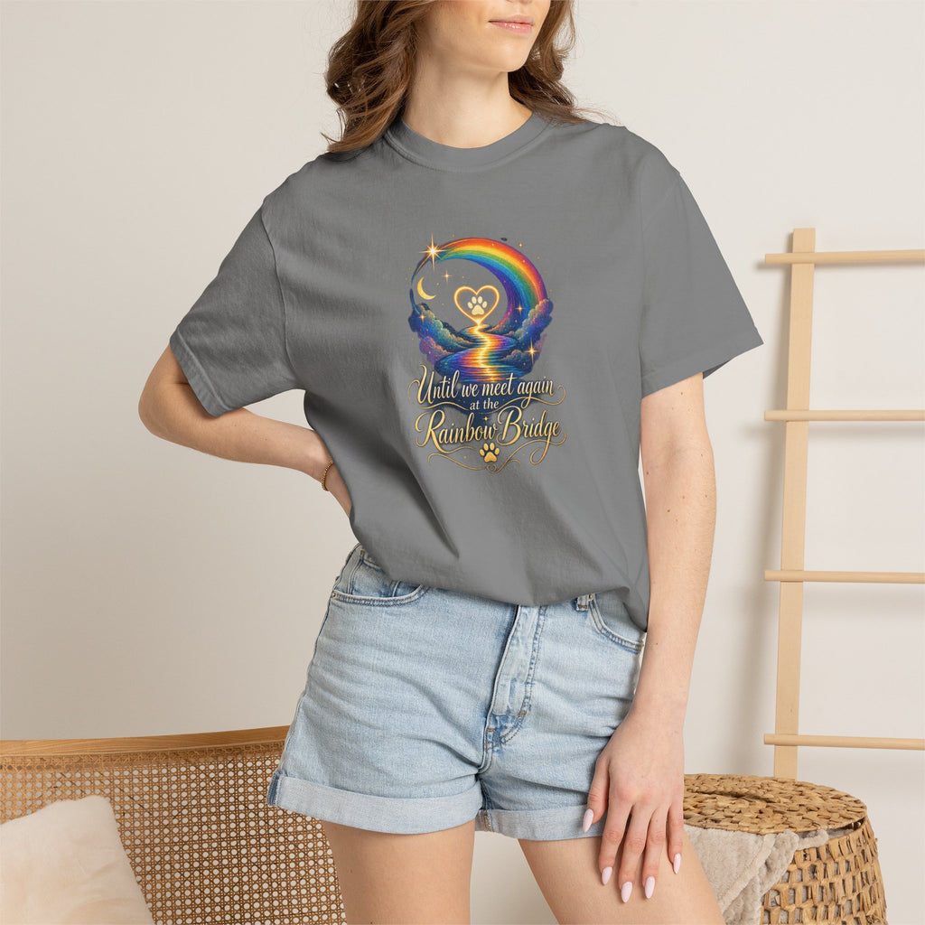 Until we meet again- Rainbow Bridge Memorial tee