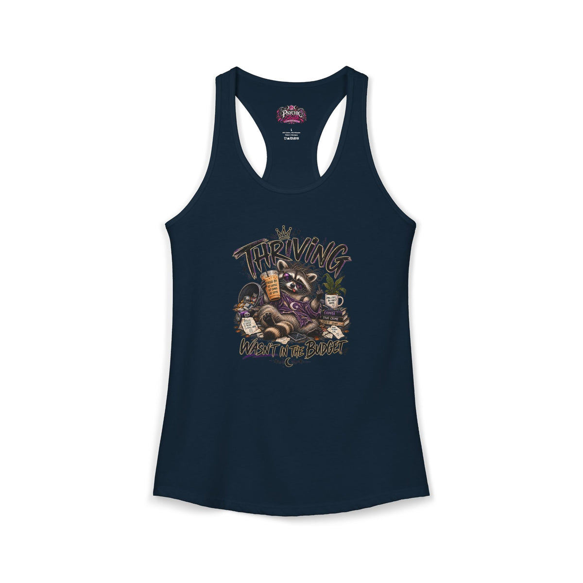 Thriving Humor Raccoon Tank