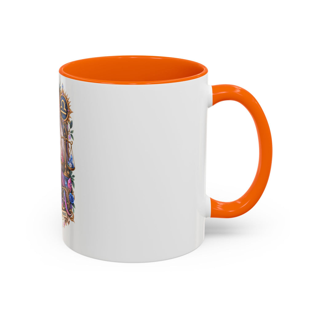 Libra Persian Cat Accent Coffee Mug — Zodiac Horoscope Gift (11/15oz)