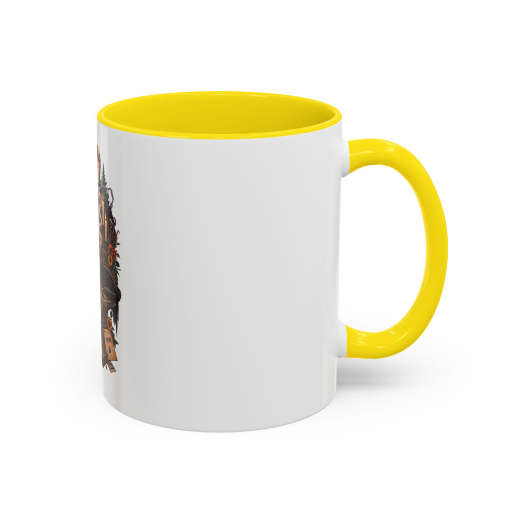 Witchy Halloween Coffee Mug – Spooky Seance Accent Mug (11/15oz)