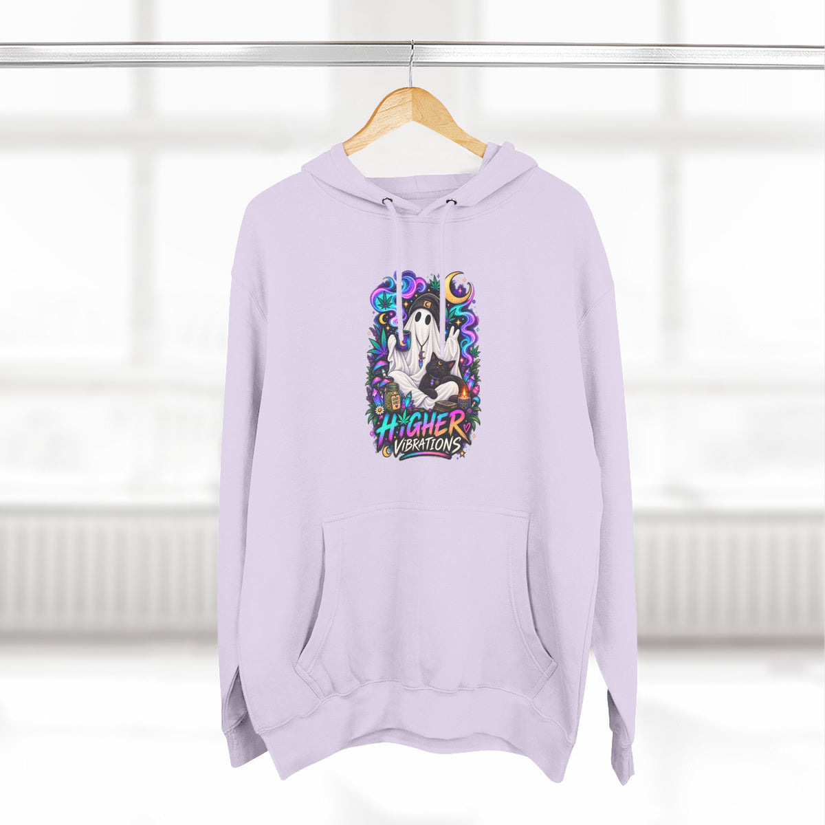Higher Vibrations Ghost Hoodie