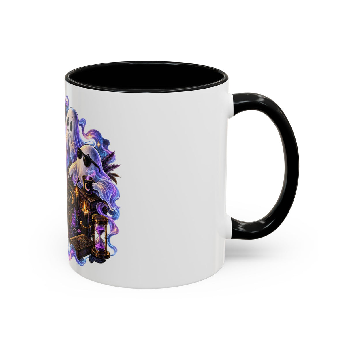 Halloween Ghost Ouija Accent Coffee Mug (11/15oz)