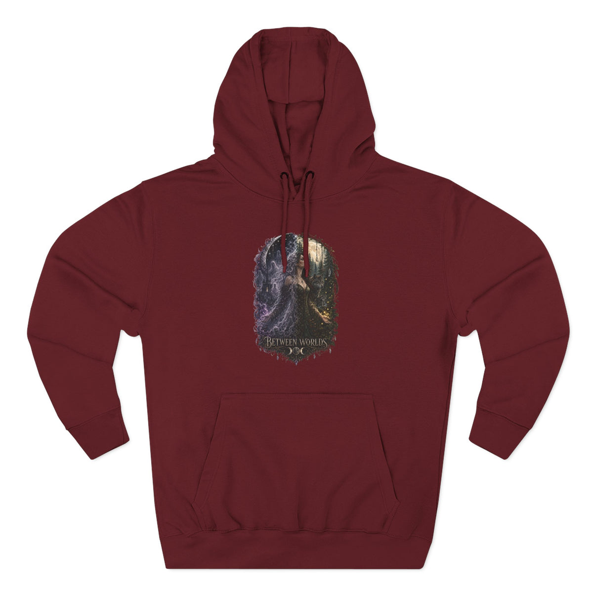 Witchy Between Worlds Ghostly Gothic Hoodie