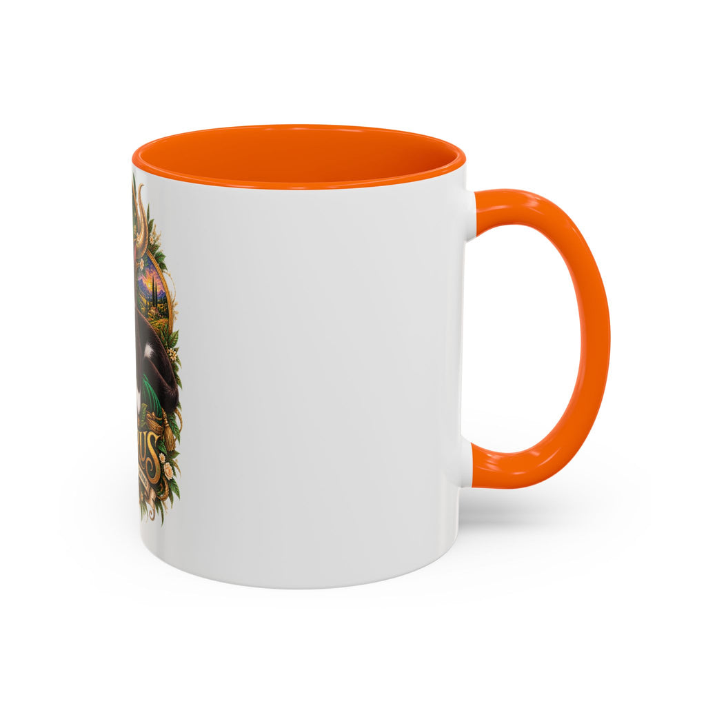 Taurus Tuxedo Cat Coffee Mug — Zodiac Astrology Gift (11/15 oz)