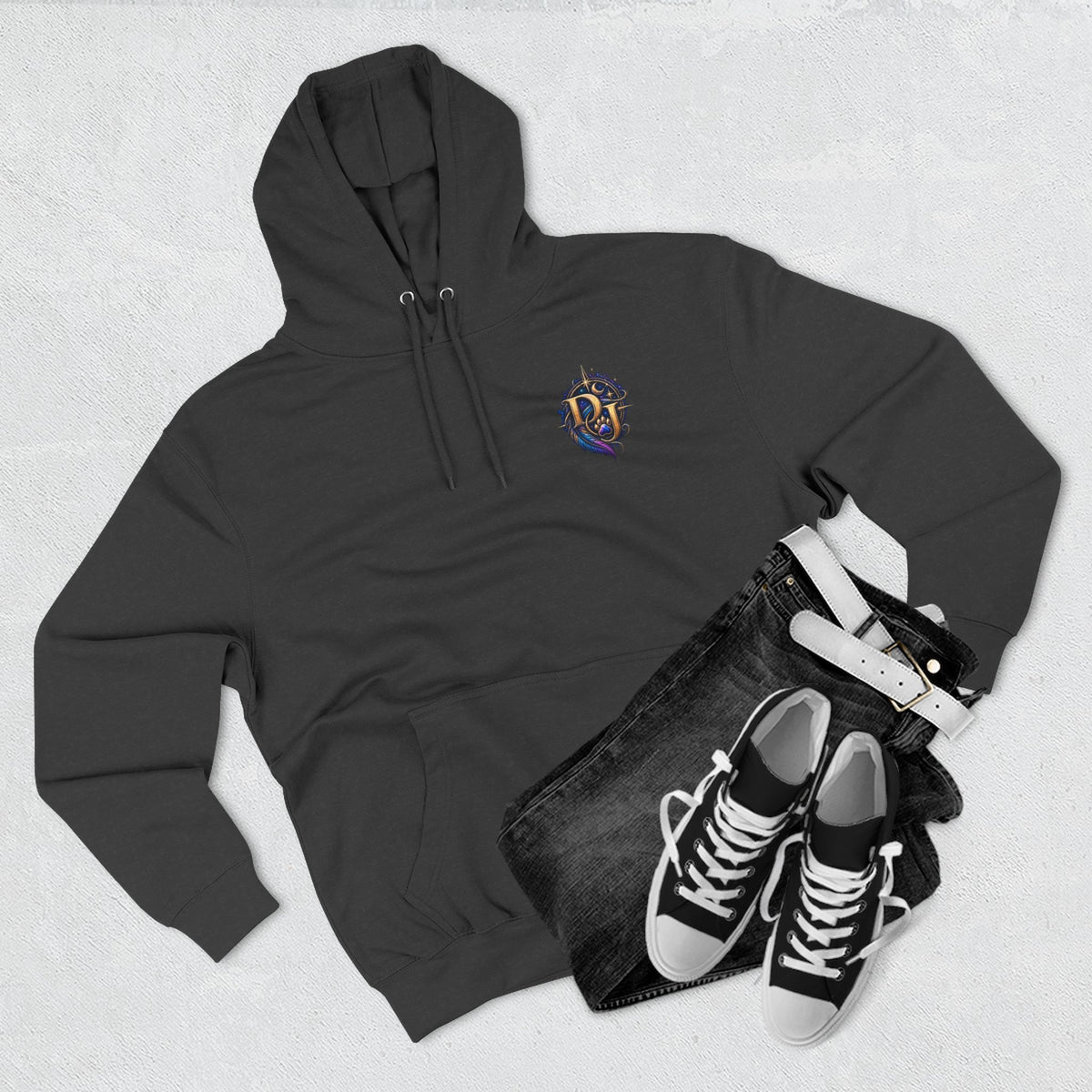 Divine Justice Graphic Hoodie — Support the Mission