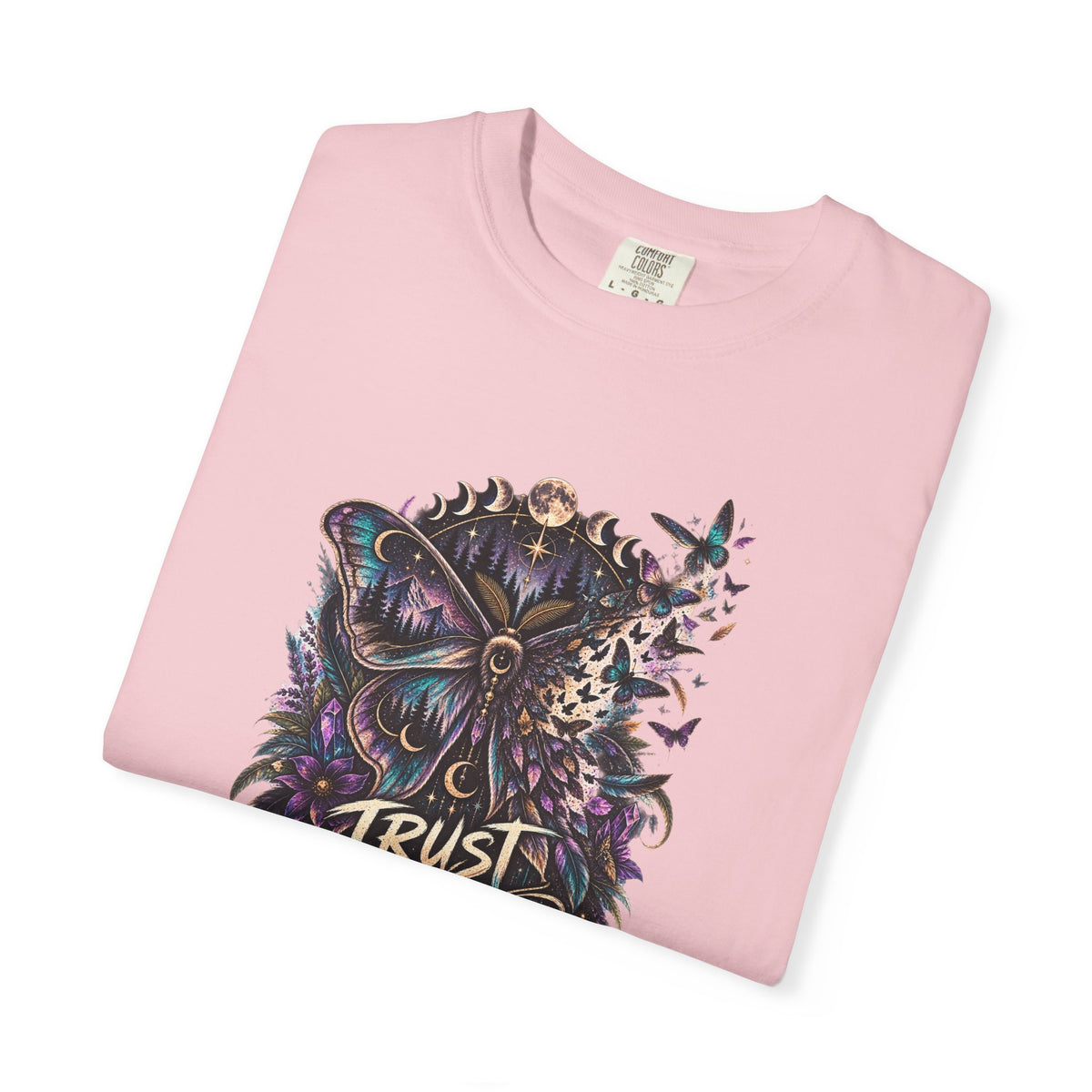 Moth Trust what You feel Empowerment Tee — Mystical Tee