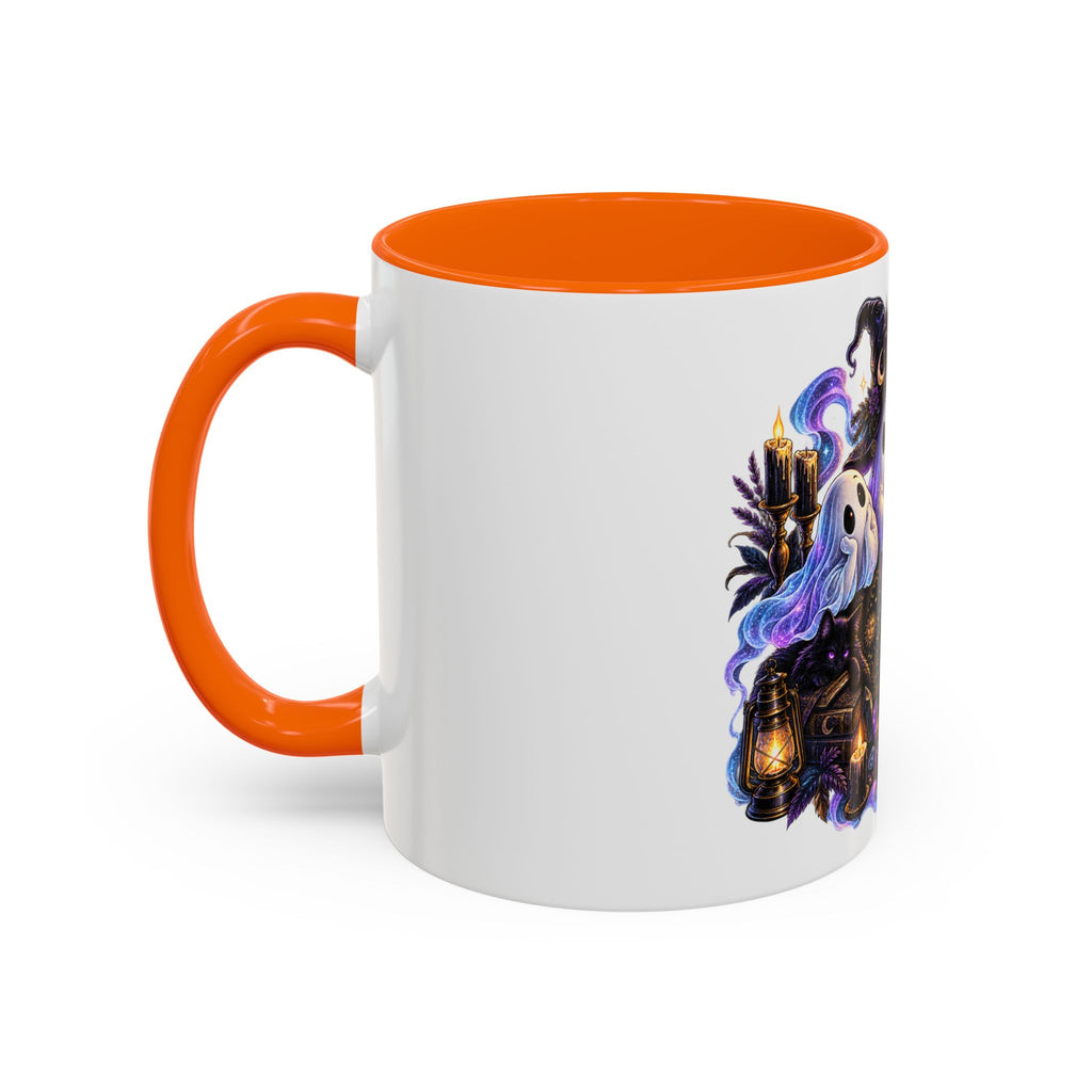 Halloween Ghost Ouija Accent Coffee Mug (11/15oz)