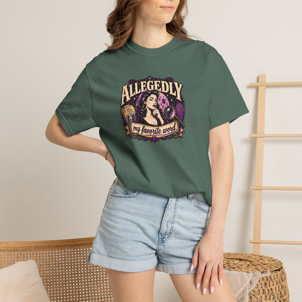 Allegedly My Favorite Word Graphic T-Shirt
