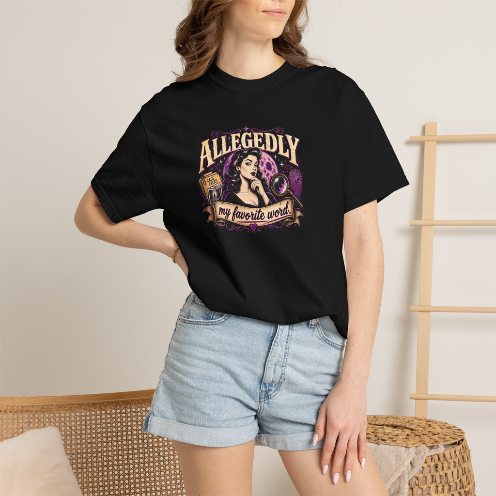 Allegedly My Favorite Word Graphic T-Shirt