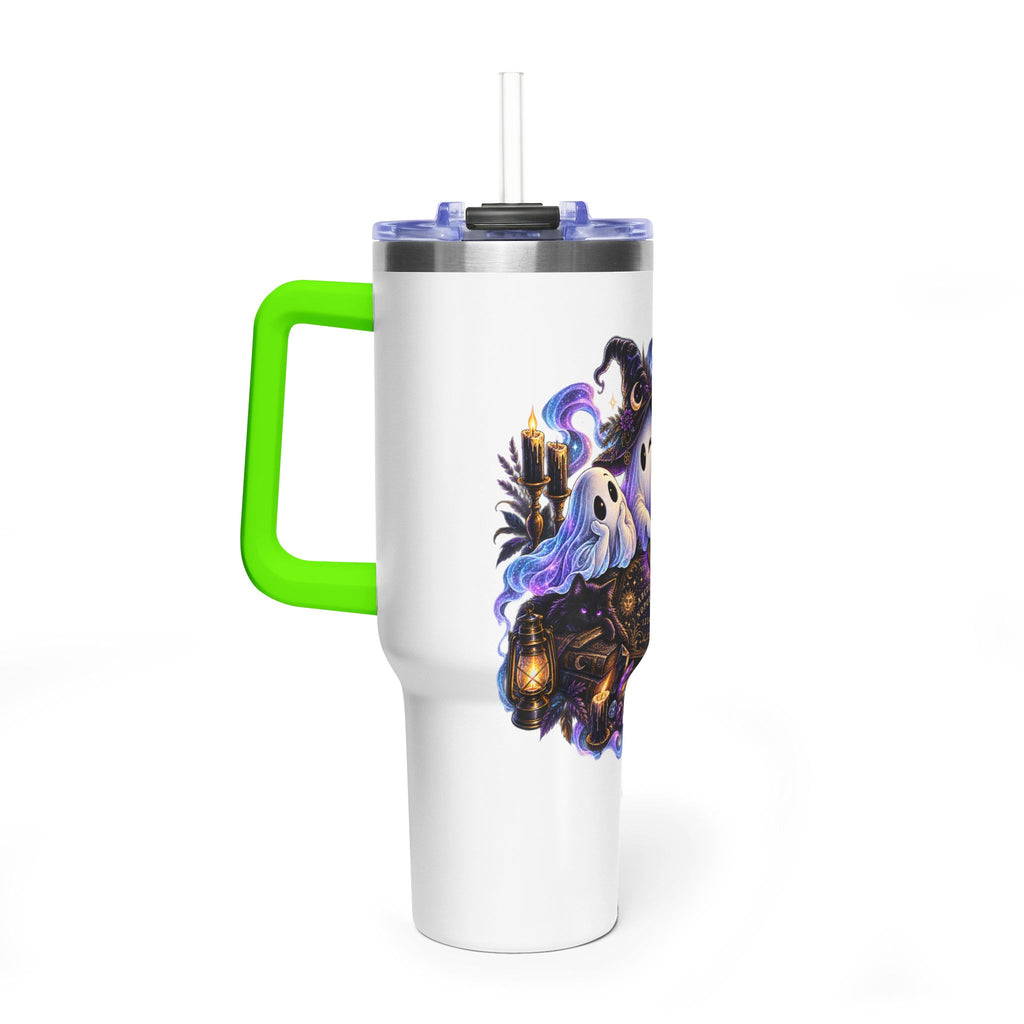 Ghost Crew 40oz Thermal Tumbler — Cute Halloween Ghosts Design