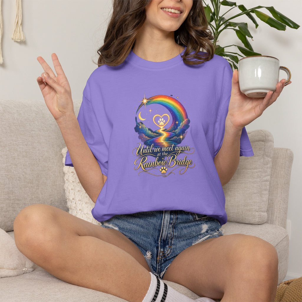 Until we meet again- Rainbow Bridge Memorial tee