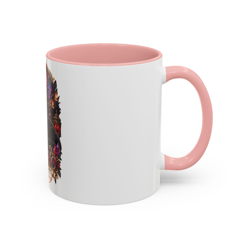 Scorpio Zodiac Black Cat Accent Coffee Mug – Astrology Gift (11oz & 15oz)