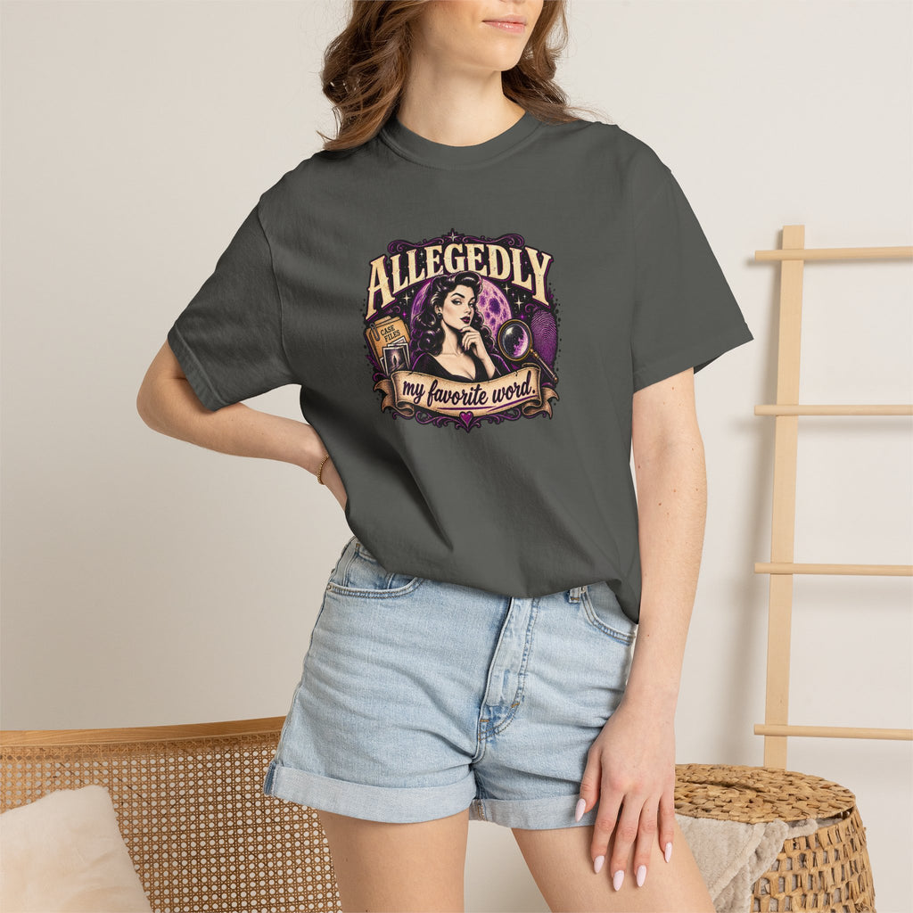 Allegedly My Favorite Word Graphic T-Shirt