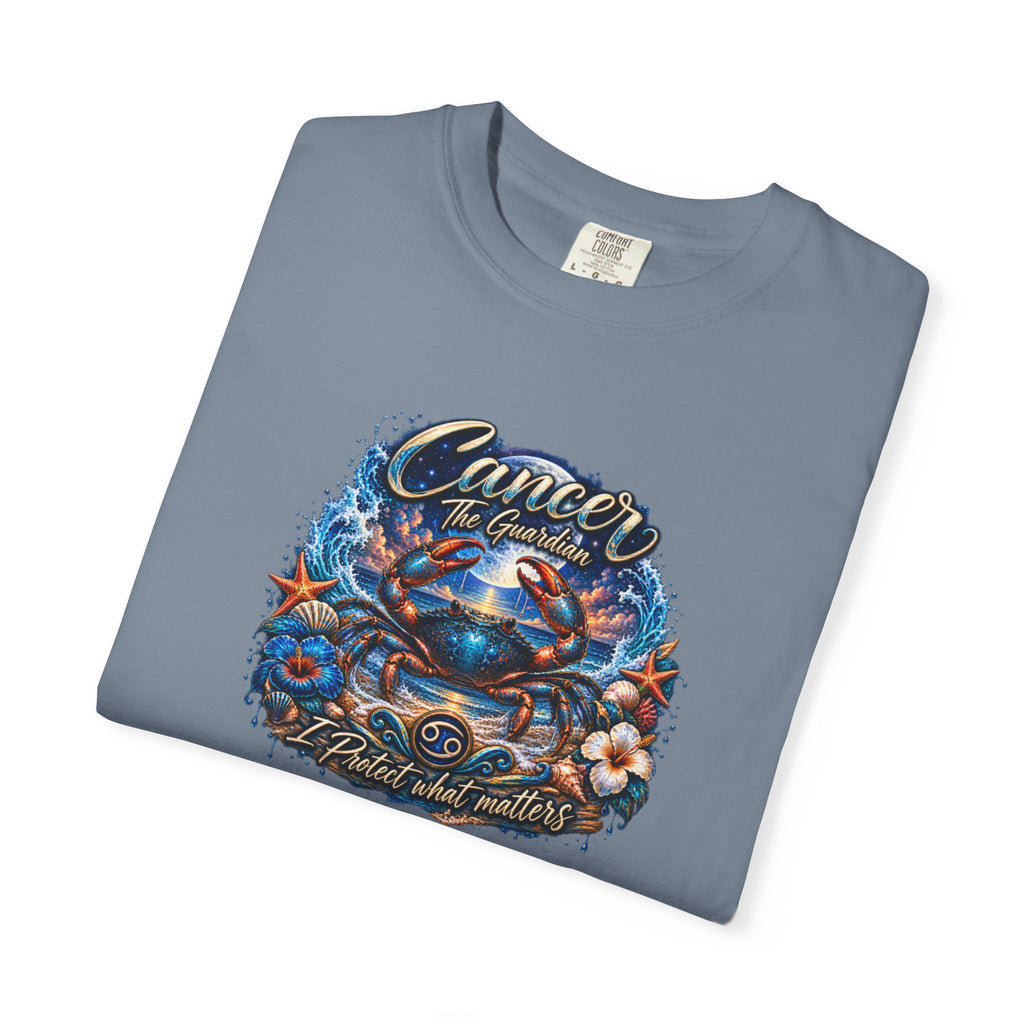 Cancer The Guardian Zodiac Tee- Born Devoted