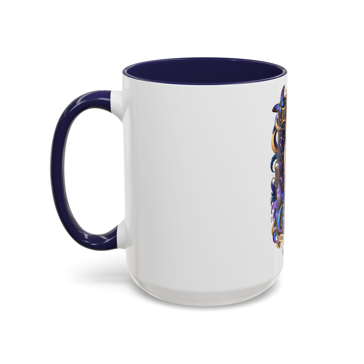 Gemini Zodiac Cat Coffee Mug — Siamese Astrology 11/15oz Accent Mug
