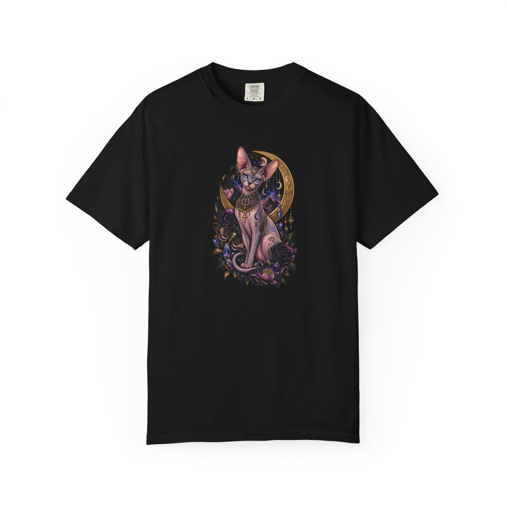 Egyptian Sphynx Moon cat Graphic T-Shirt