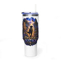 40oz Vacuum Tumbler – “Divine Justice” Support the mission