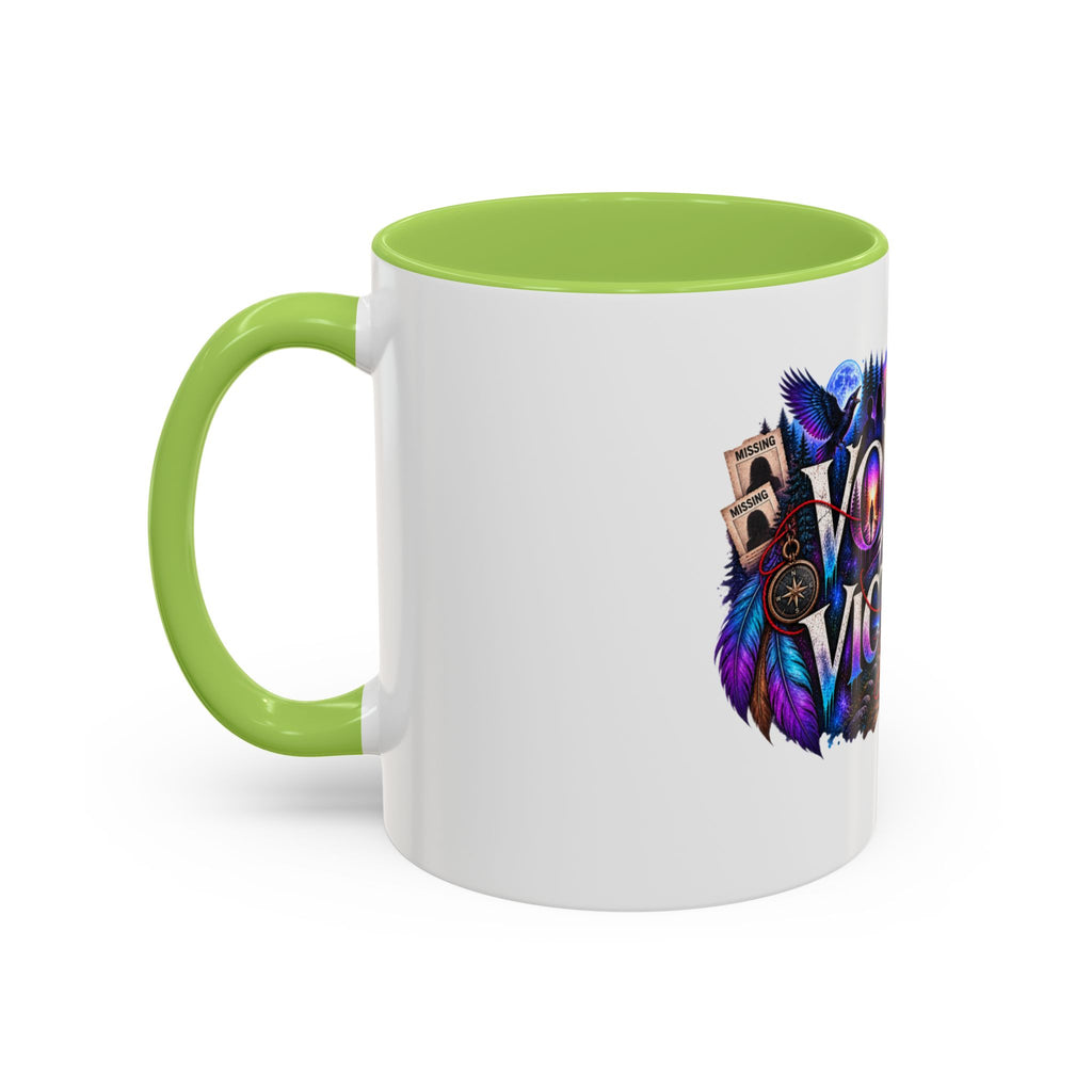 Voices for Victims Accent Coffee Mug – Advocacy & Support Ceramic Mug (11/15oz)
