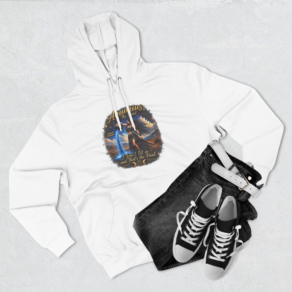 Aquarius Rebel Zodiac Hoodie