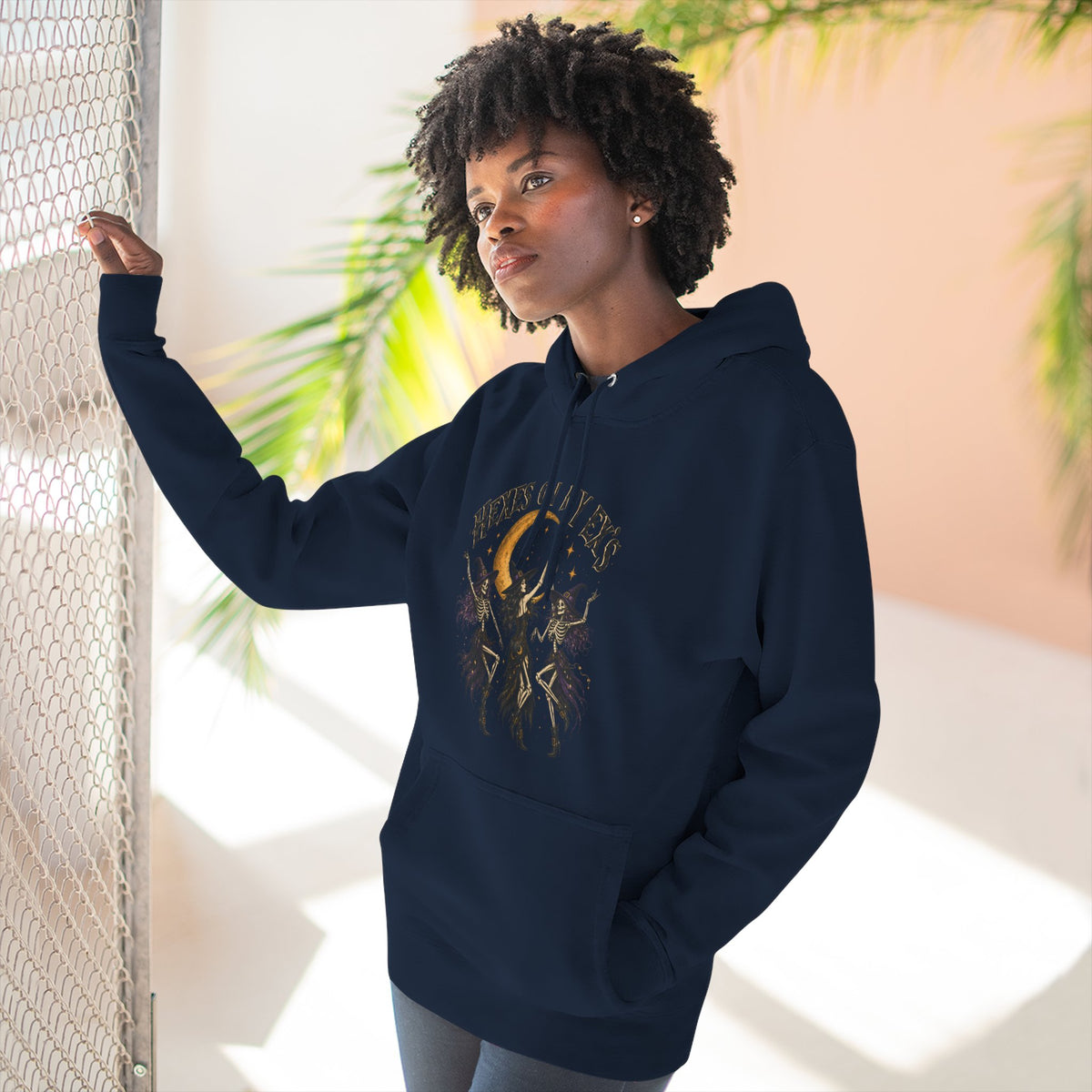 Hexes On My Exes Hoodie — Witchy Witchcraft Graphic Fleece Pullover