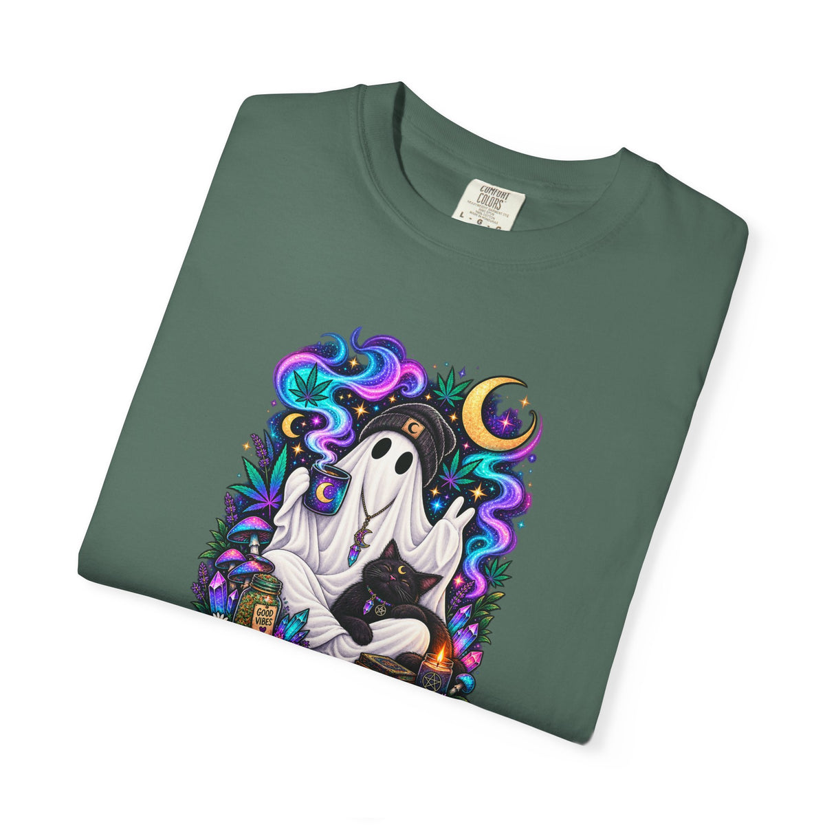 Higher Vibrations Ghost Graphic T-Shirt