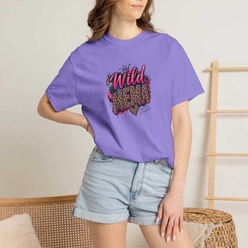 Wild MEMA Leopard Graphic T-Shirt