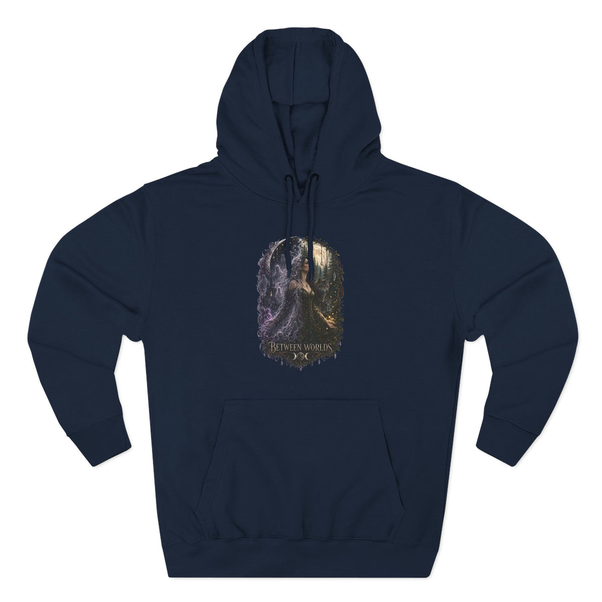 Witchy Between Worlds Ghostly Gothic Hoodie