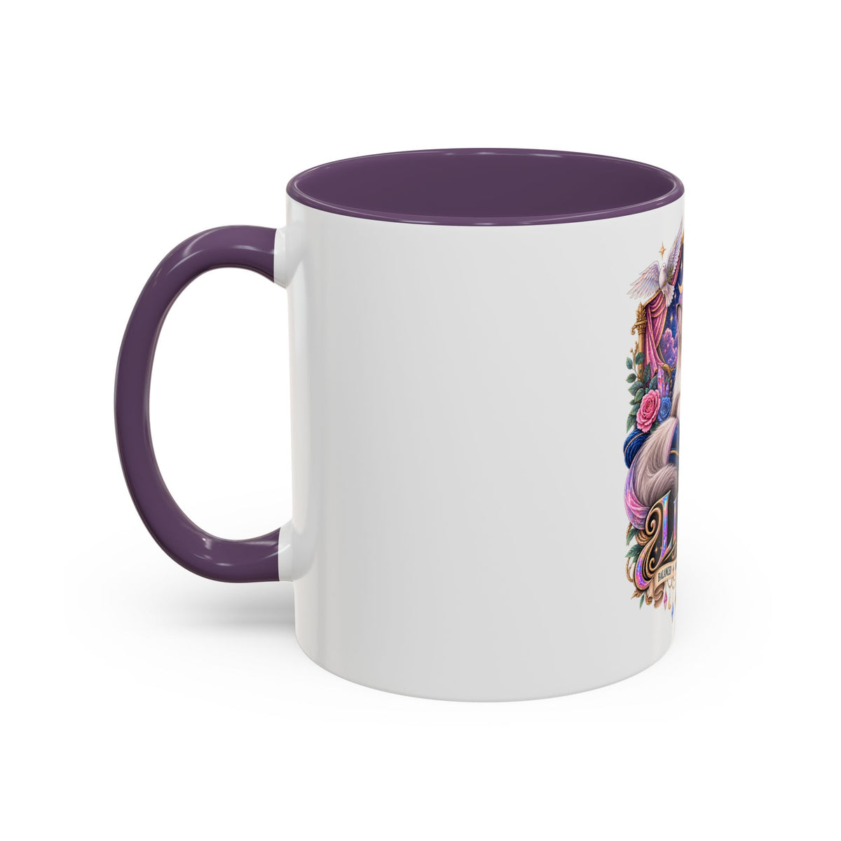 Libra Persian Cat Accent Coffee Mug — Zodiac Horoscope Gift (11/15oz)