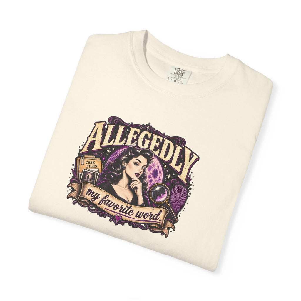 Allegedly My Favorite Word Graphic T-Shirt