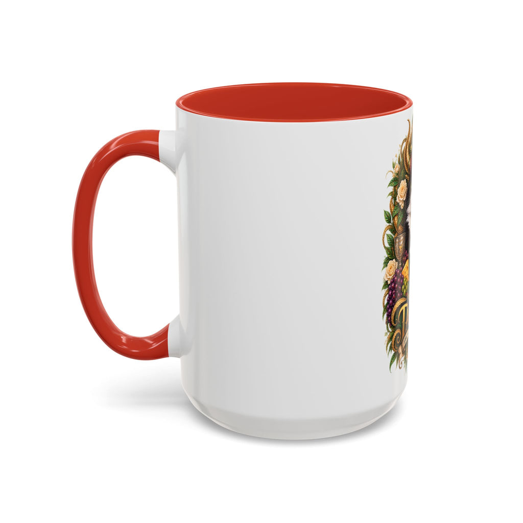 Taurus Tuxedo Cat Coffee Mug — Zodiac Astrology Gift (11/15 oz)