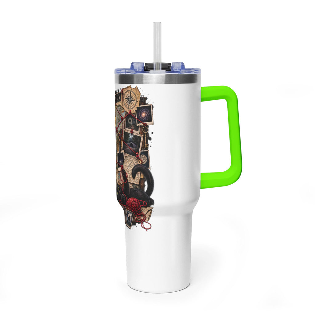 Mystery Board 40oz Vacuum Tumbler — Detective Case Files Design