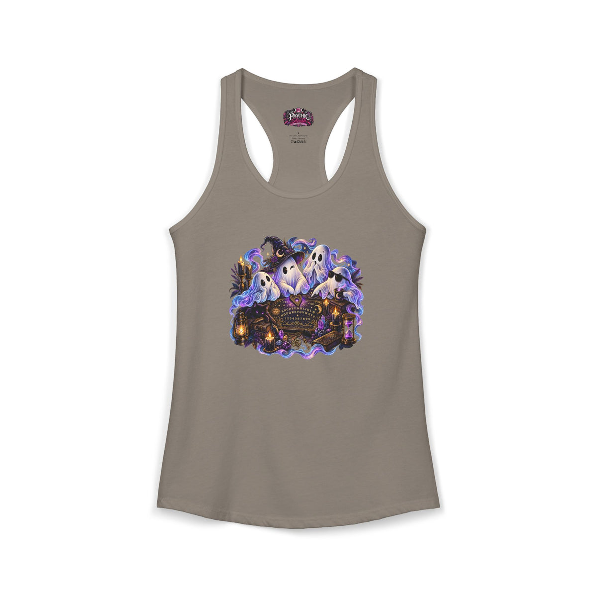 Funny Ghost Spirit Board Tank- Halloween Tank