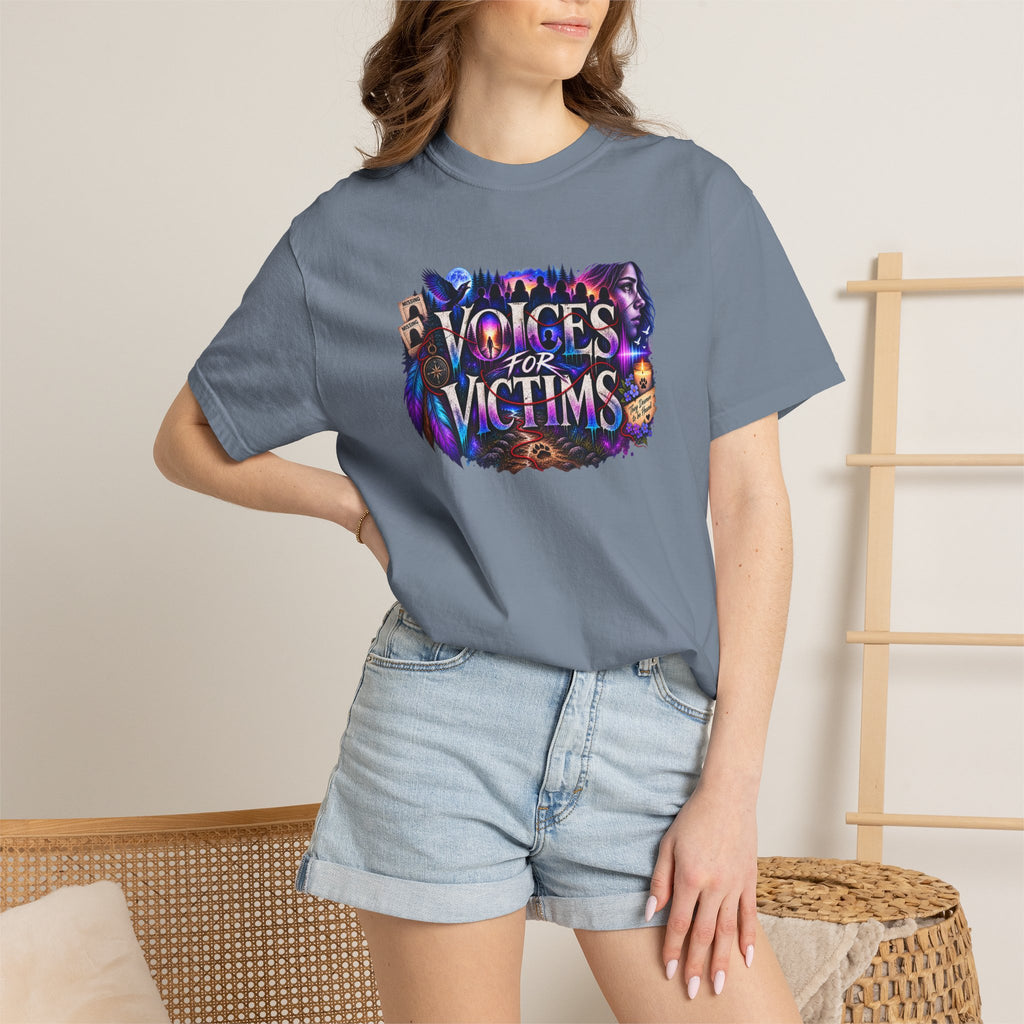 Voices for Victims Graphic T-Shirt — Support & Awareness Tee