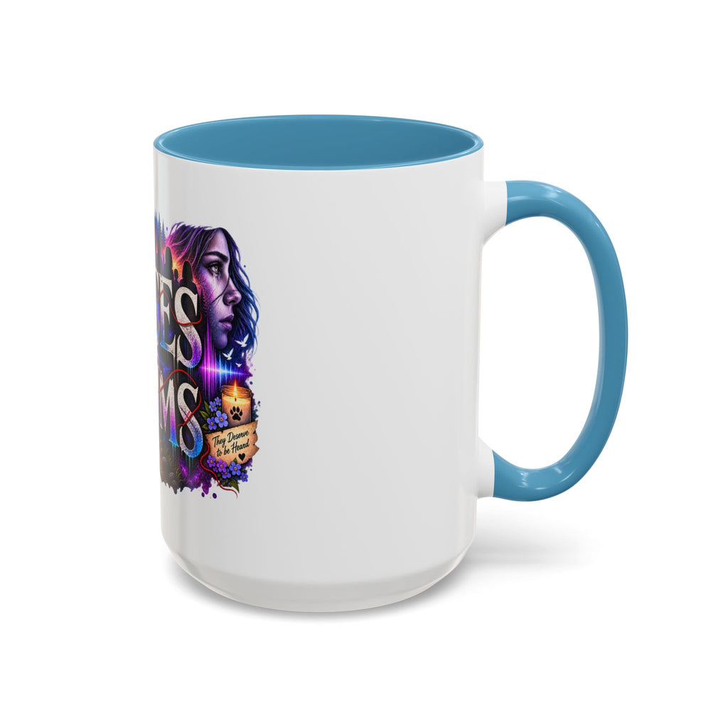 Voices for Victims Accent Coffee Mug – Advocacy & Support Ceramic Mug (11/15oz)