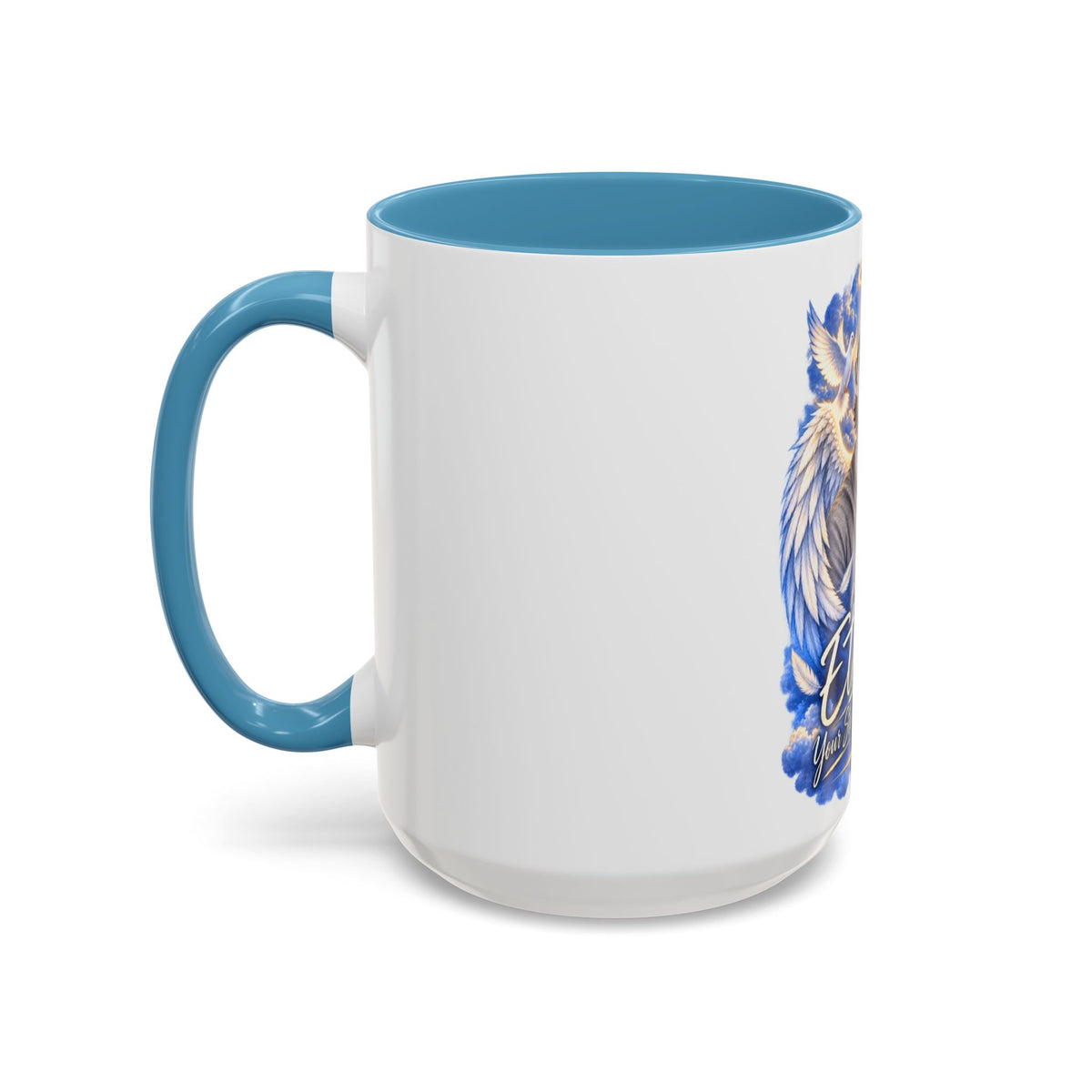 Memorial Coffee Mug — Personalized "Ethan  Your Story Still Matters" Angel Wings Tribute