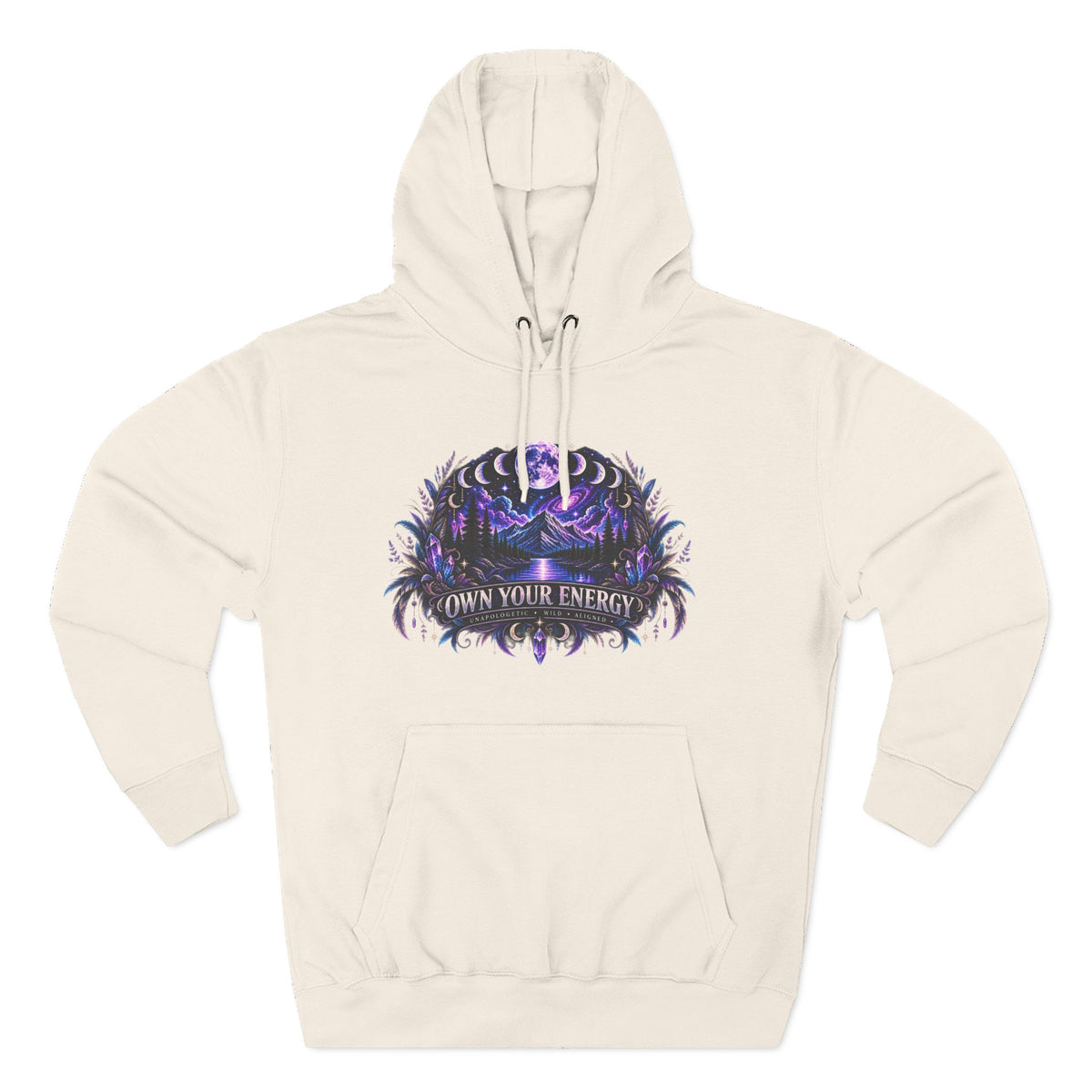 Own Your Energy Hoodie — Cosmic Motivational Pullover