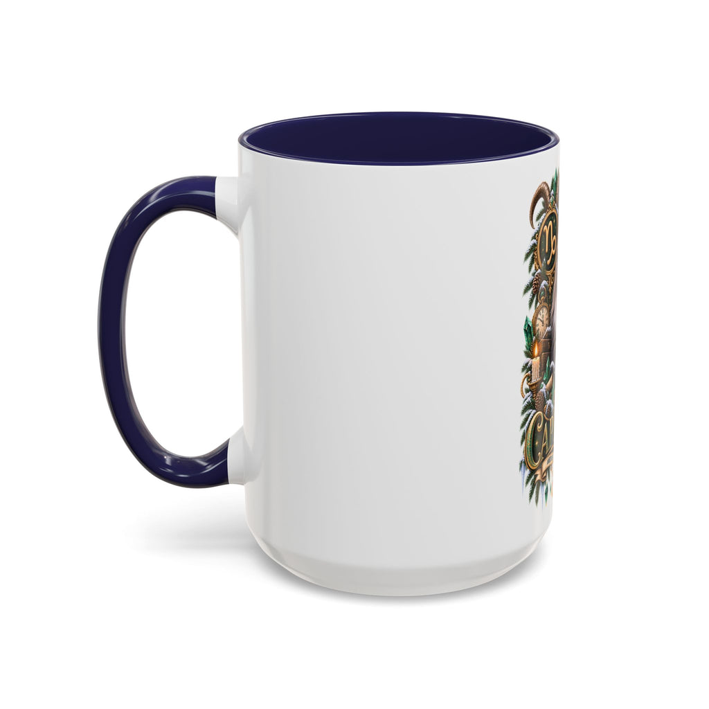Capricorn Norwegian Forest Zodiac Cat Accent Coffee Mug – Astrology Cat Gift (11/15 oz)