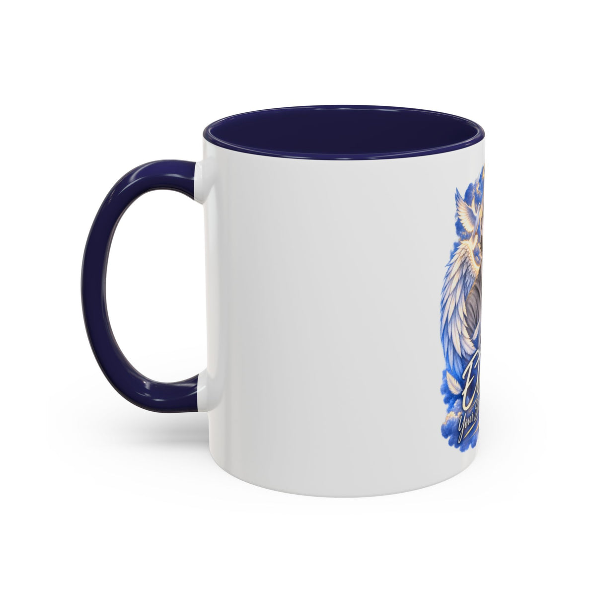 Memorial Coffee Mug — Personalized "Ethan  Your Story Still Matters" Angel Wings Tribute