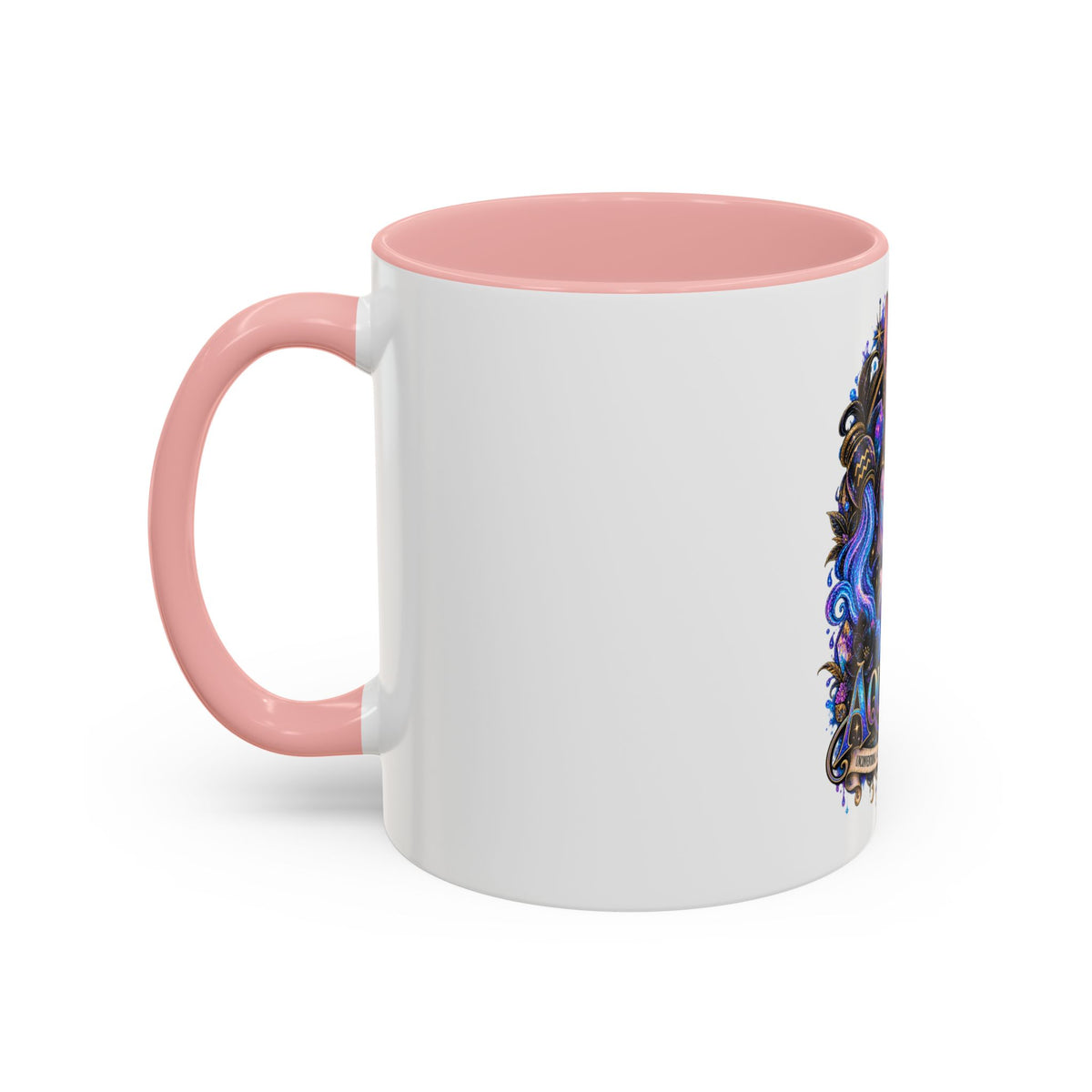 Aquarius Zodiac Cat Coffee Mug — Sphynx Astrology 11/15oz Accent Mug