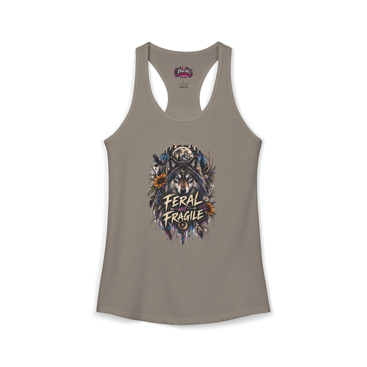 Feral Not Fragile Wolf Tank