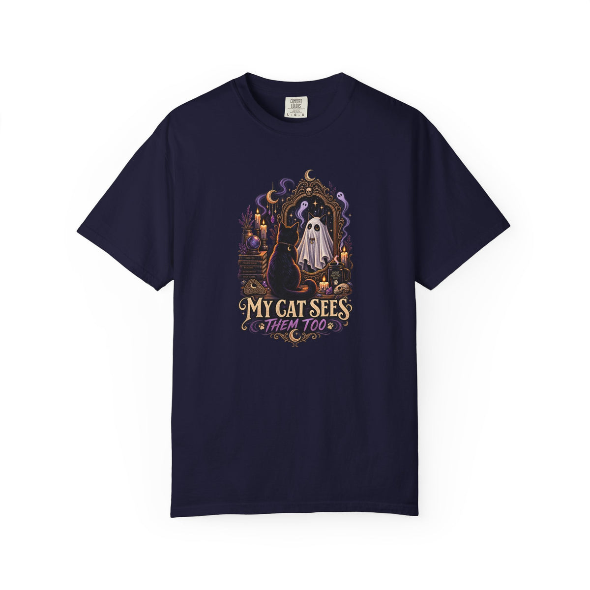 My Cat Sees Ghosts T-Shirt
