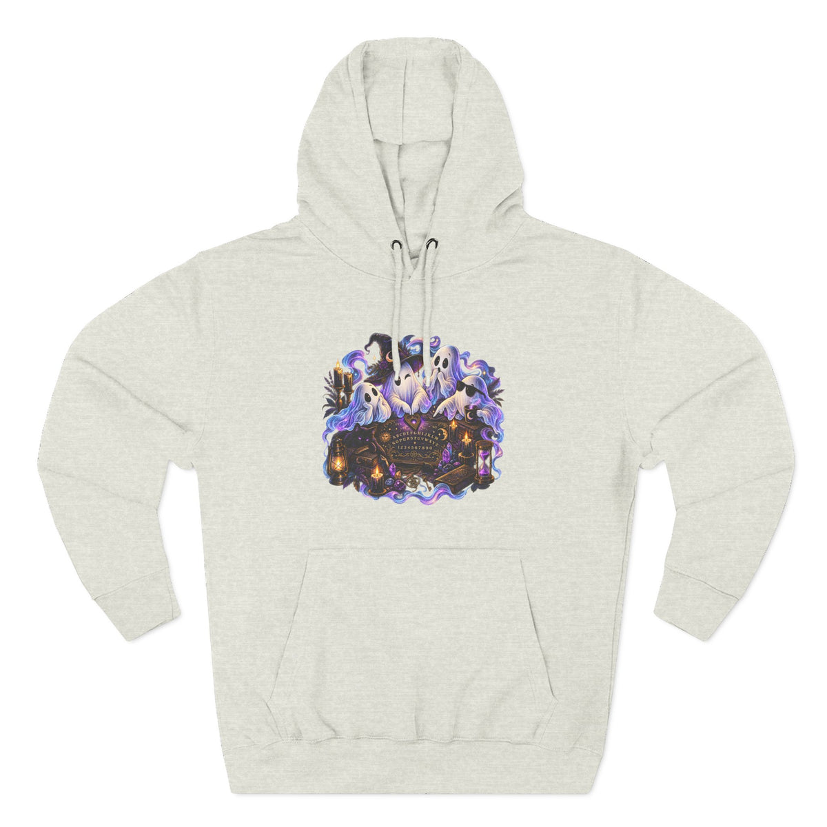 Funny Ghosts with Spirit Board Hoodie — Halloween Ghosts & Haunted Night Pullover