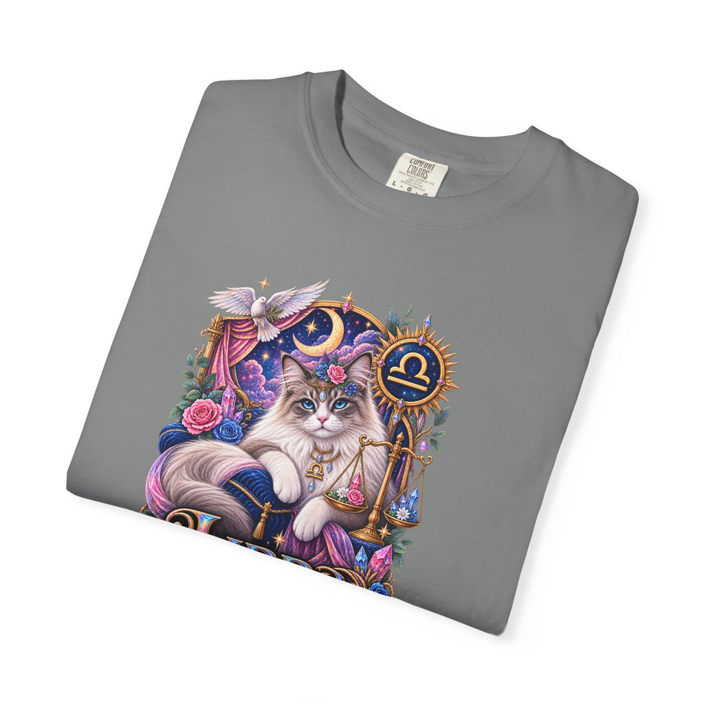 Libra Zodiac T-Shirt — Persian Celestial Scale Astrology Tee